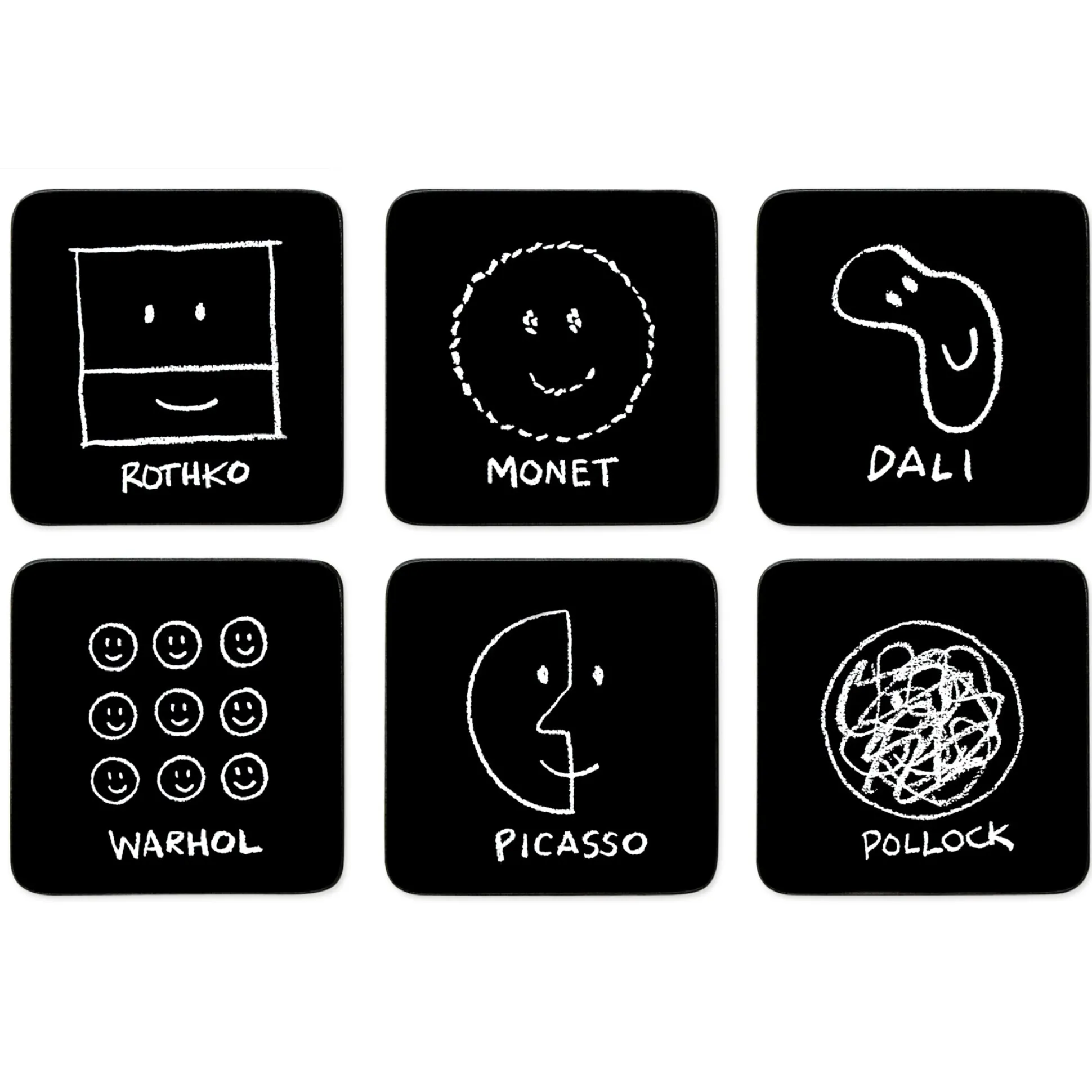 History Of Art Coasters
