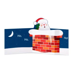 Ho Ho Ho! Holiday Pop-Up Cards - Set of 8