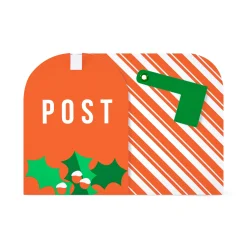 Holiday Post Box Pop-Up Cards - Set of 8