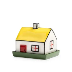 House Ceramic Butter Dish