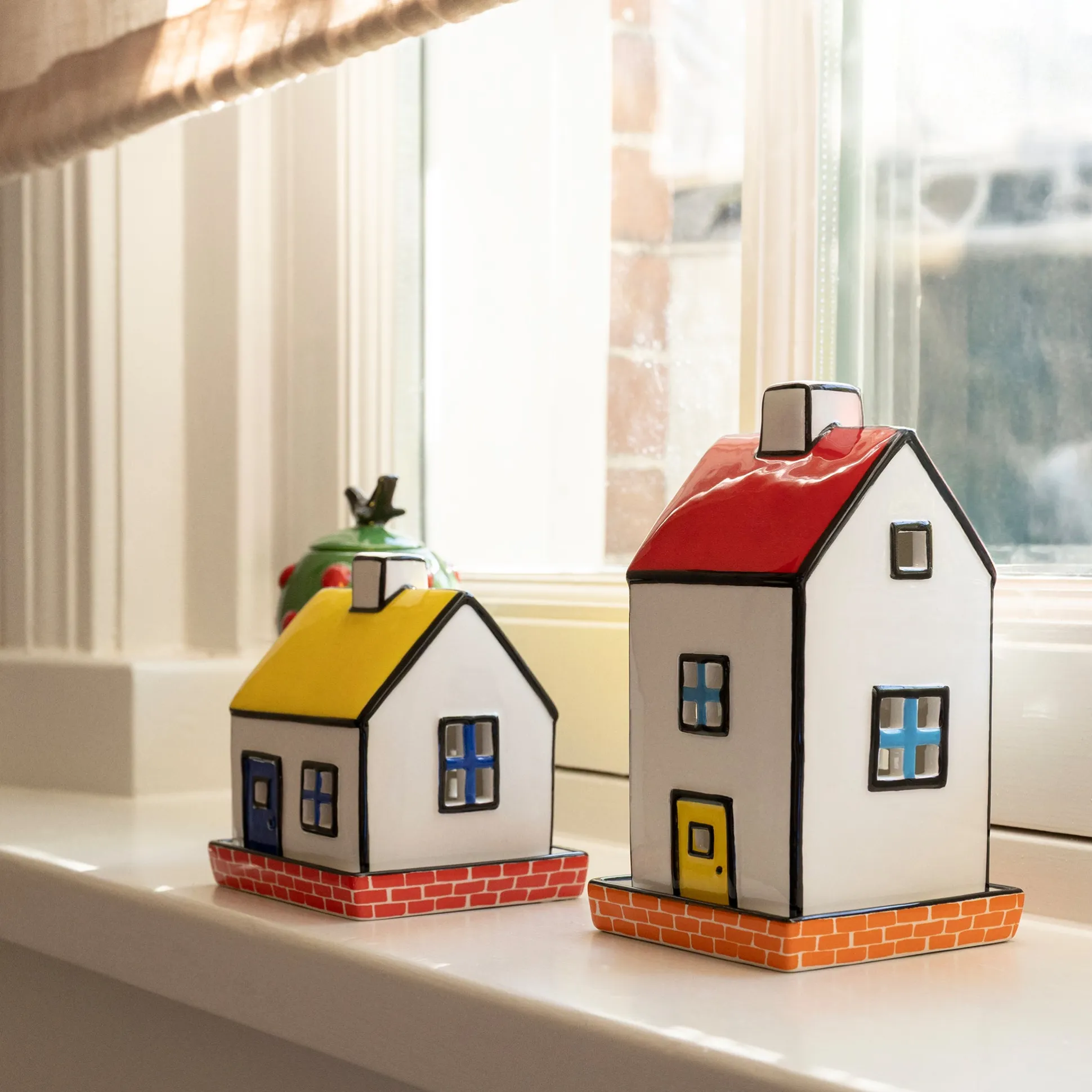 House Ceramic Tea Light Holder