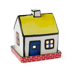 House Ceramic Tea Light Holder