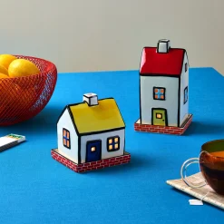 House Ceramic Tea Light Holder