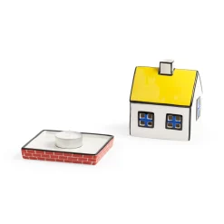 House Ceramic Tea Light Holder