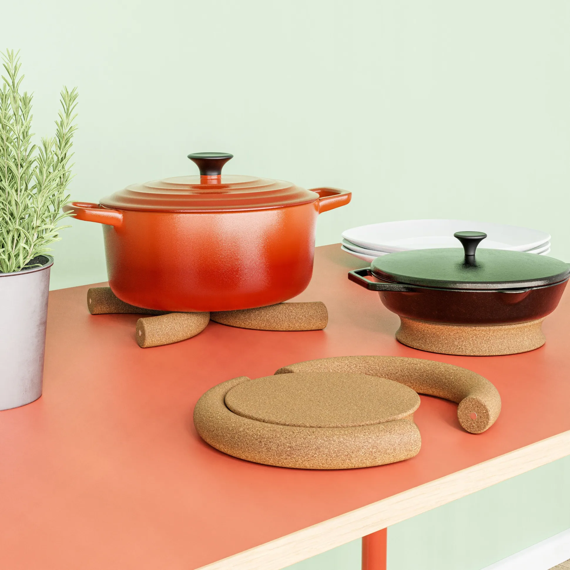 Hub Cork Trivet
