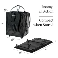 Hulken Rolling Tote Bag - Large