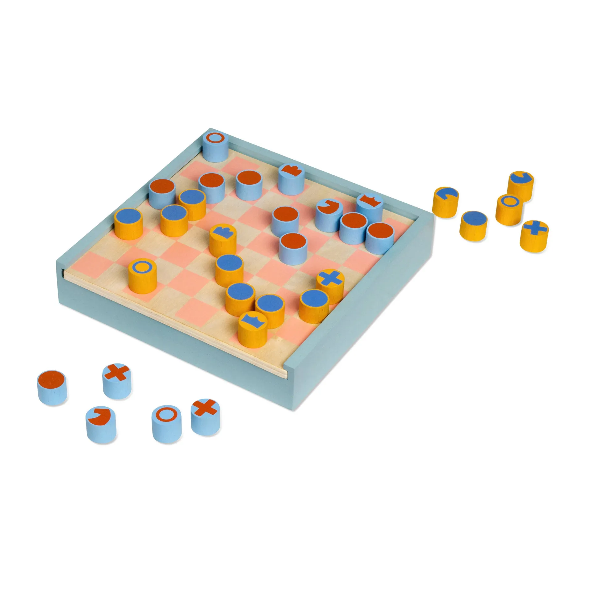 2-in-1 Chess & Checkers Set