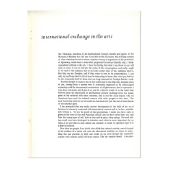 International Exchange in the Arts - Paperback