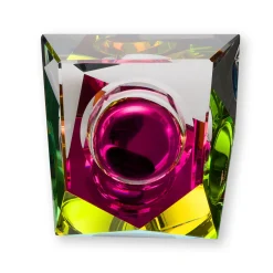 Irregular Crystal Tea Light Candle Holder