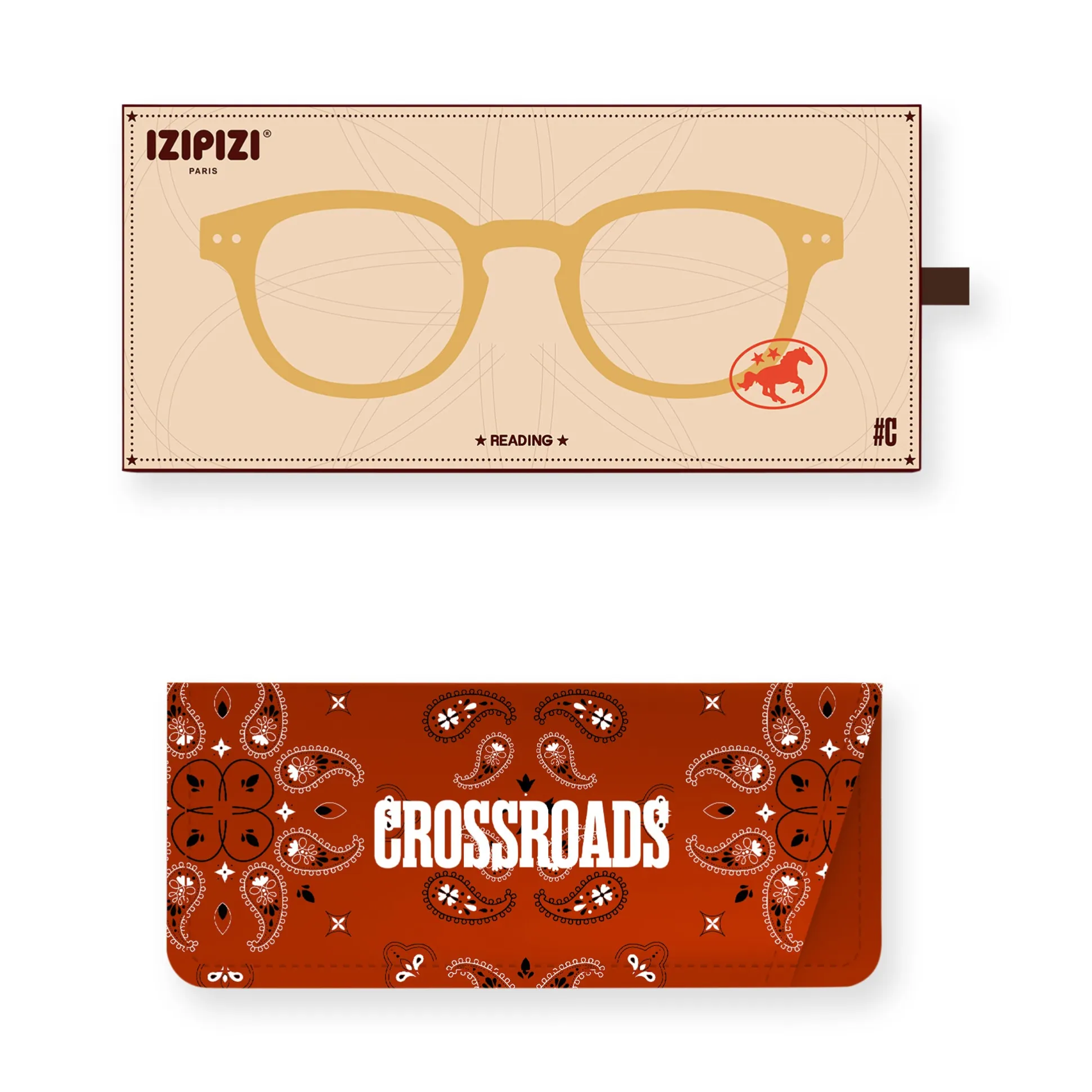 IZIPIZI Crossroads Reading Glasses #C