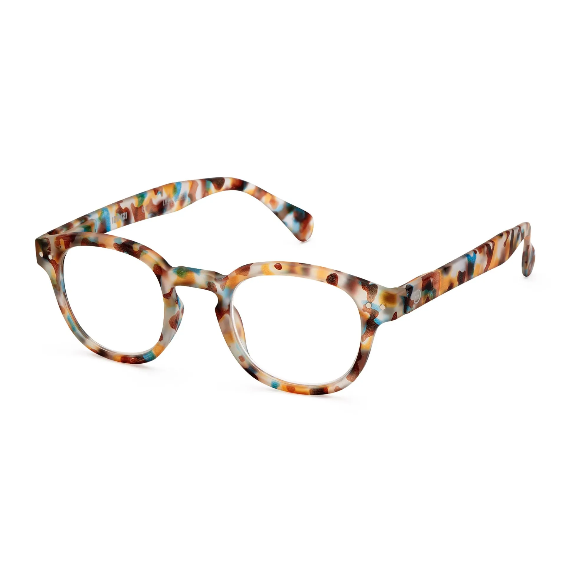 IZIPIZI Rounded-Edge Square Reading Glasses #C