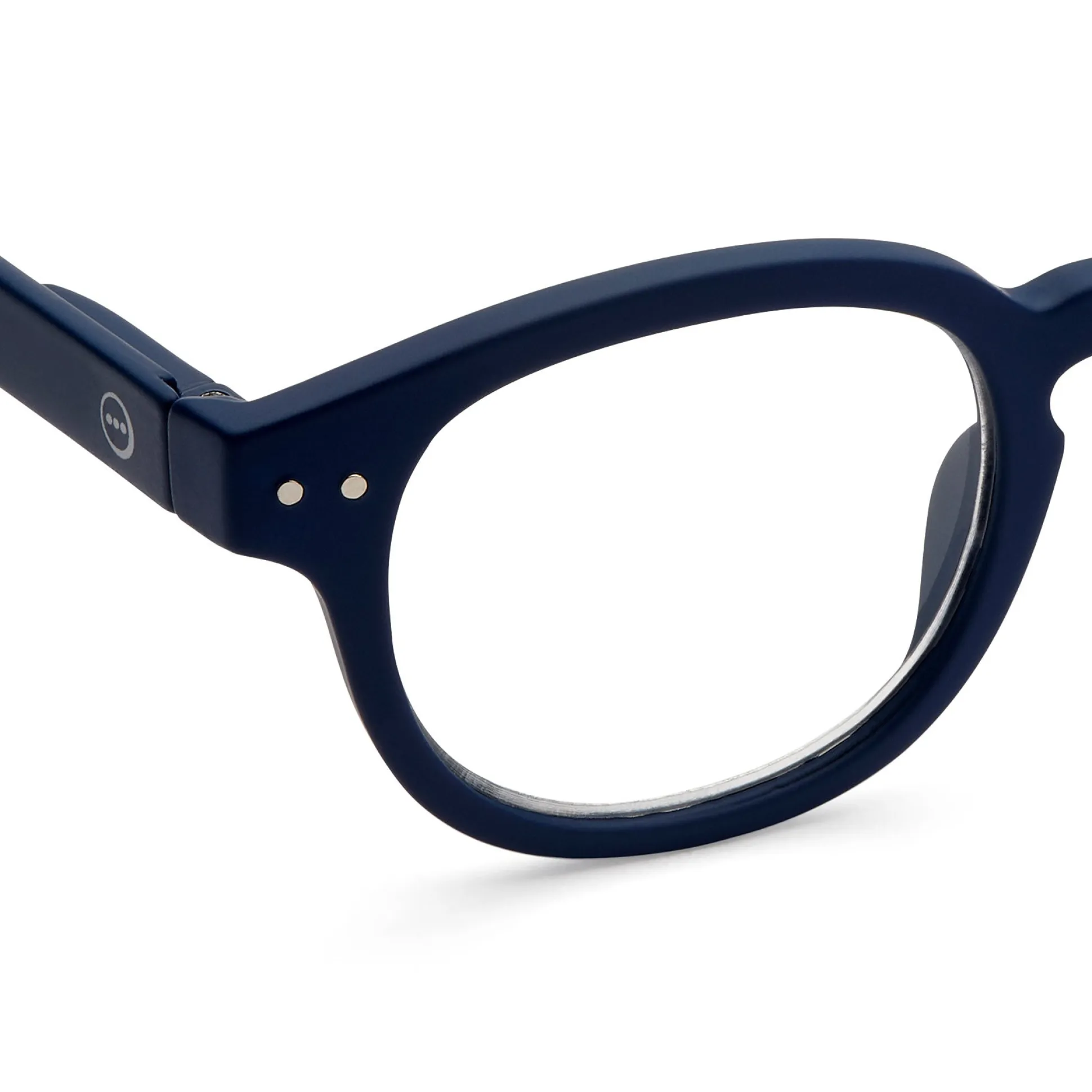 IZIPIZI Rounded-Edge Square Reading Glasses #C - Blue