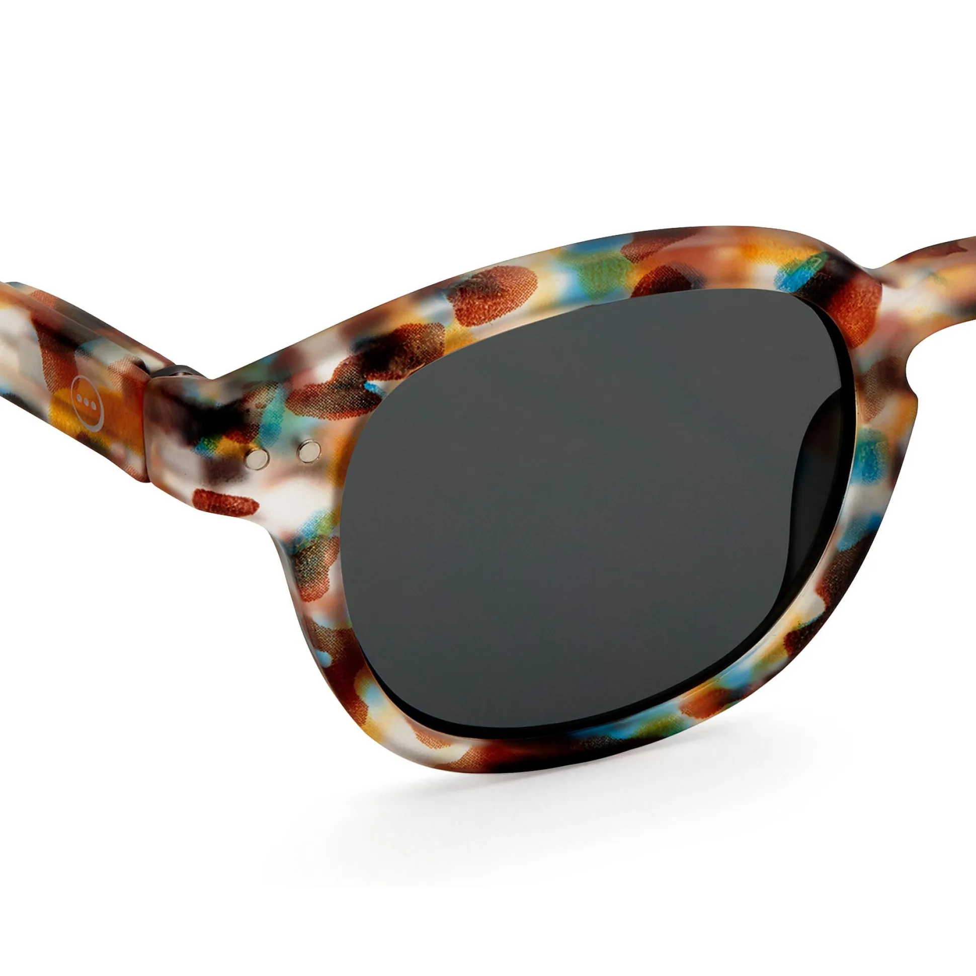 IZIPIZI Rounded-Edge Square Sunglasses #C