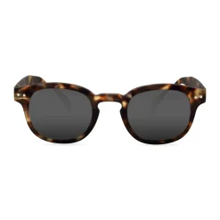 IZIPIZI Rounded-Edge Square Sunglasses #C - Tortoise