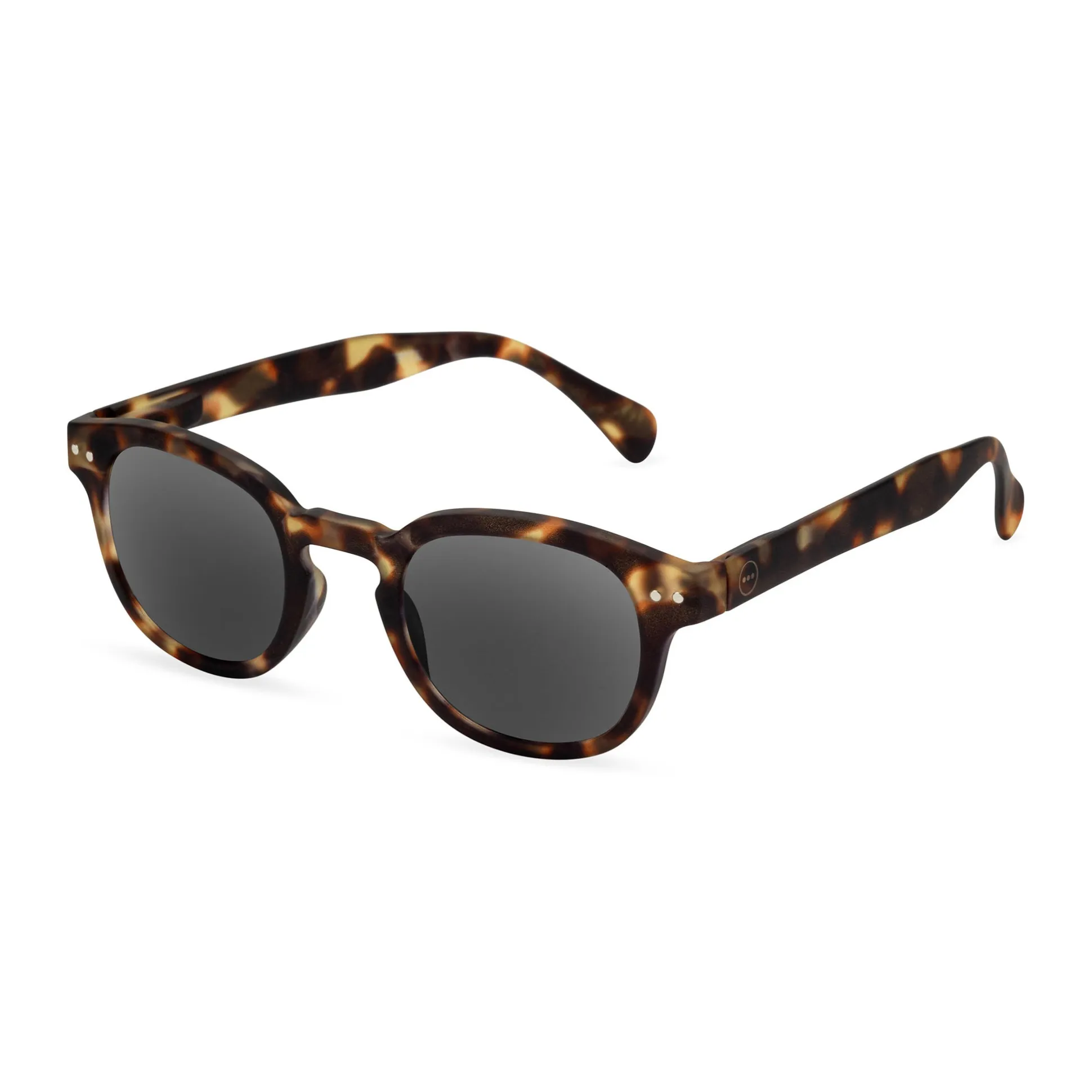 IZIPIZI Rounded-Edge Square Sunglasses #C - Tortoise