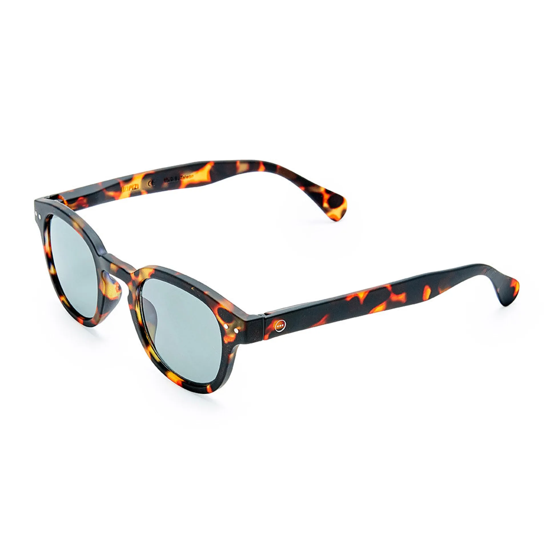 IZIPIZI Rounded-Edge Square Sunglasses #C - Tortoise