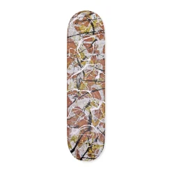 Jackson Pollock Skateboard from The Skateroom