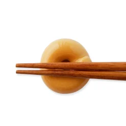 Japanese Ceramic Food Chopsticks Rest - Bagel