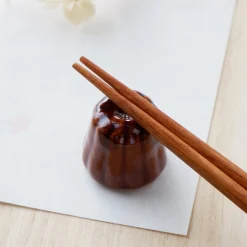 Japanese Ceramic Food Chopsticks Rest - Bunt Cake