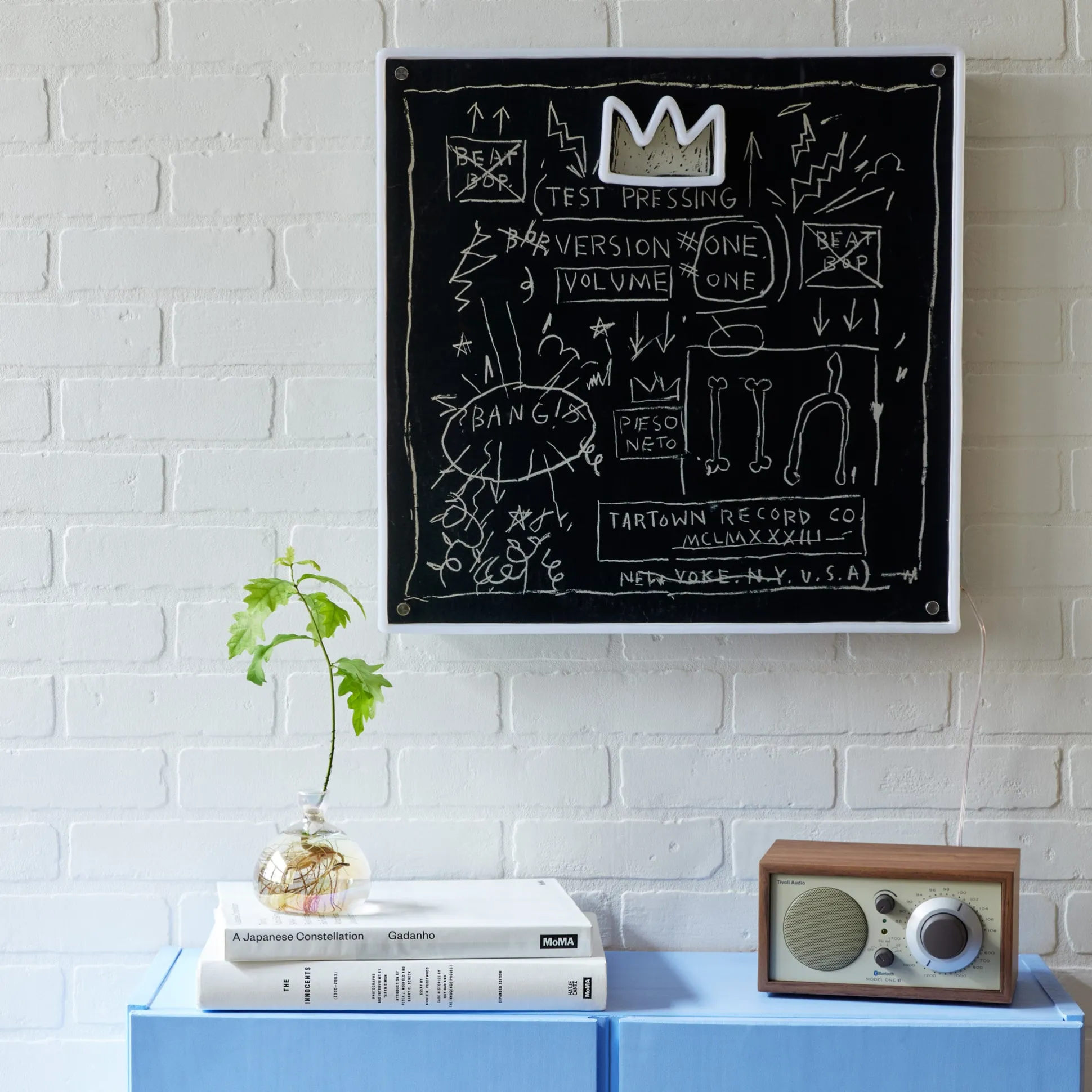 Jean-Michel Basquiat Beat Bop Neon Sign