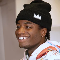 Jean-Michel Basquiat Crown Beanie