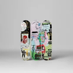 Jean-Michel Basquiat In Italian Skateboard Triptych from The Skateroom