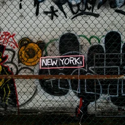 Jean-Michel Basquiat New York Neon Sign