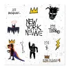 Jean-Michel Basquiat's Icons Apply Stickers - Set of 12
