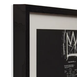 Jean-Michel Basquiat Tuxedo 1982–83 Framed Print