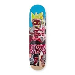 Jean-Michel Basquiat Untitled (Red King) Skateboard from The Skateroom
