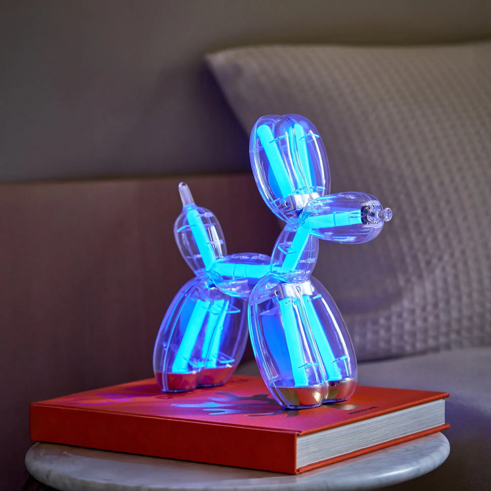 Jeff Koons Balloon Dog LED Lamp from Lexon