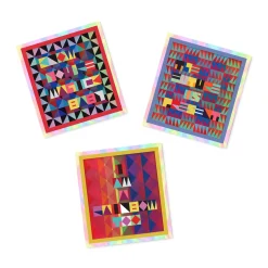 Jeffrey Gibson Holographic Stickers - Set of 3