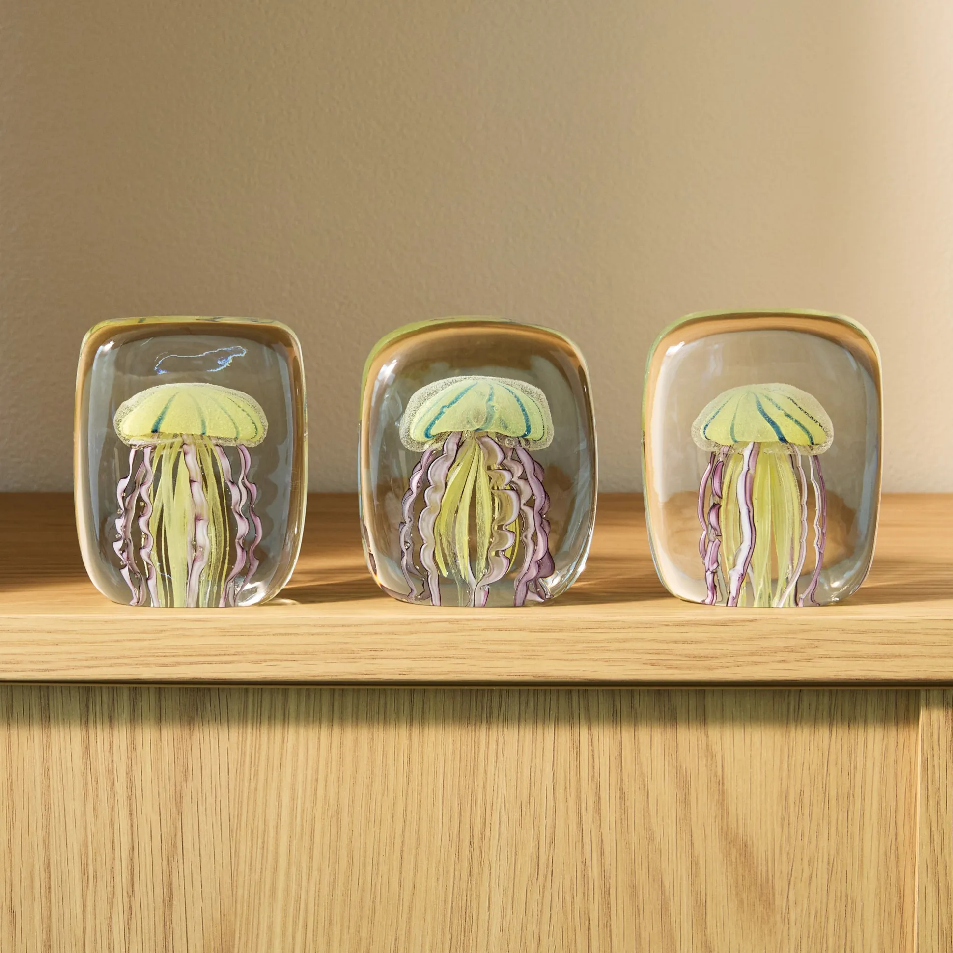 Jellyfish Glass Objet d’Art