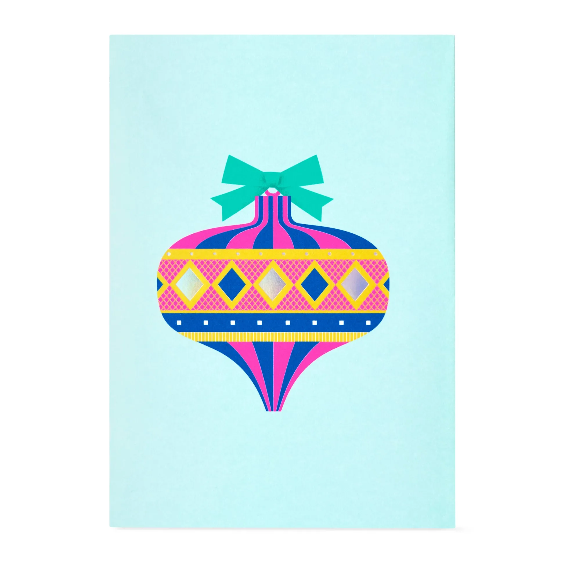 Jeweled Ornament Holiday Pop-Up Cards - Set of 8