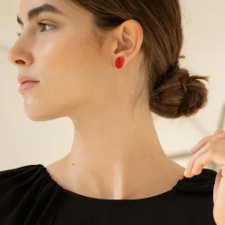 Joan Miró Gold-Plated Dot Post Earrings