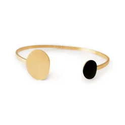 Joan Miró Gold-Plated Dots Cuff Bracelet