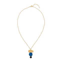Joan Miró Gold-Plated Linear Dots Necklace