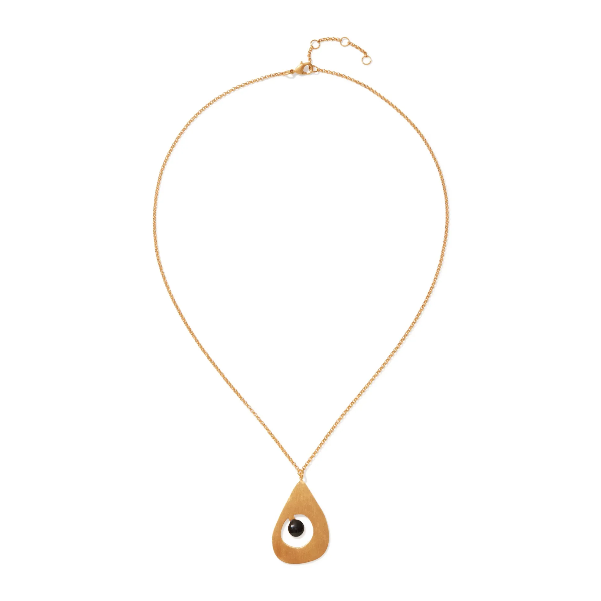 Joan Miró Gold-Plated Teardrop Necklace