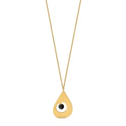 Joan Miró Gold-Plated Teardrop Necklace