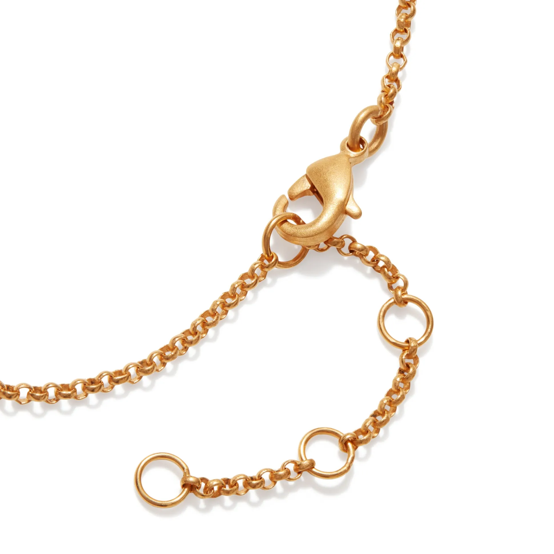 Joan Miró Gold-Plated Teardrop Necklace