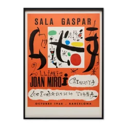 Joan Miró Les Essències de la Terra Framed Poster