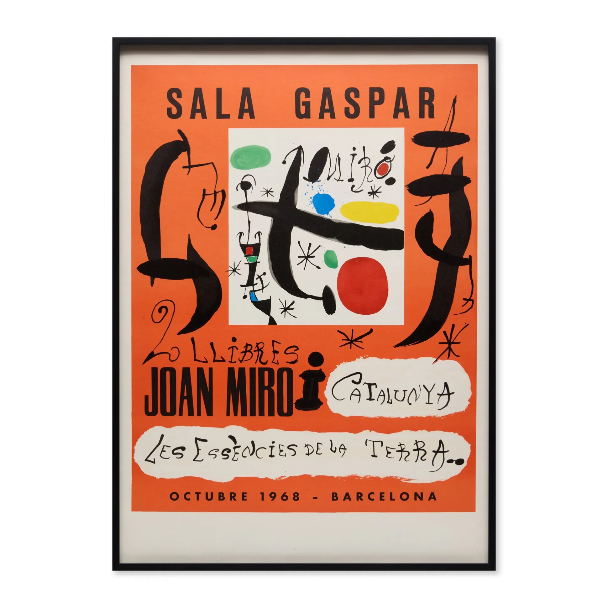 Joan Miró Les Essències de la Terra Framed Poster