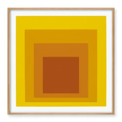 Josef Albers Golden Gates Framed Poster