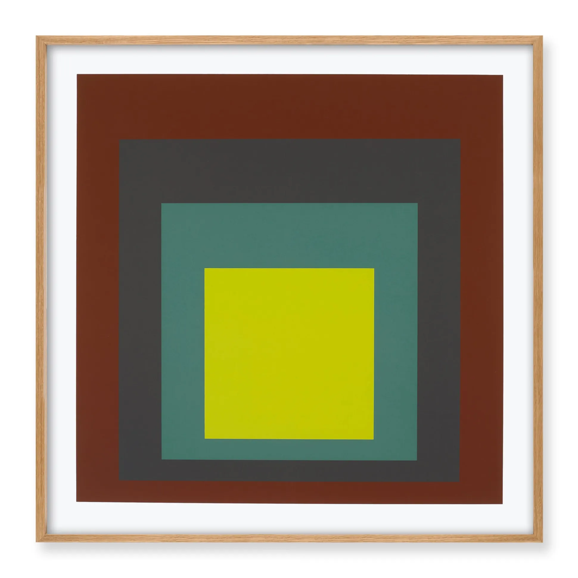 Josef Albers I-S k Framed Poster