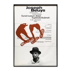 Joseph Beuys Expo 69 Framed Poster