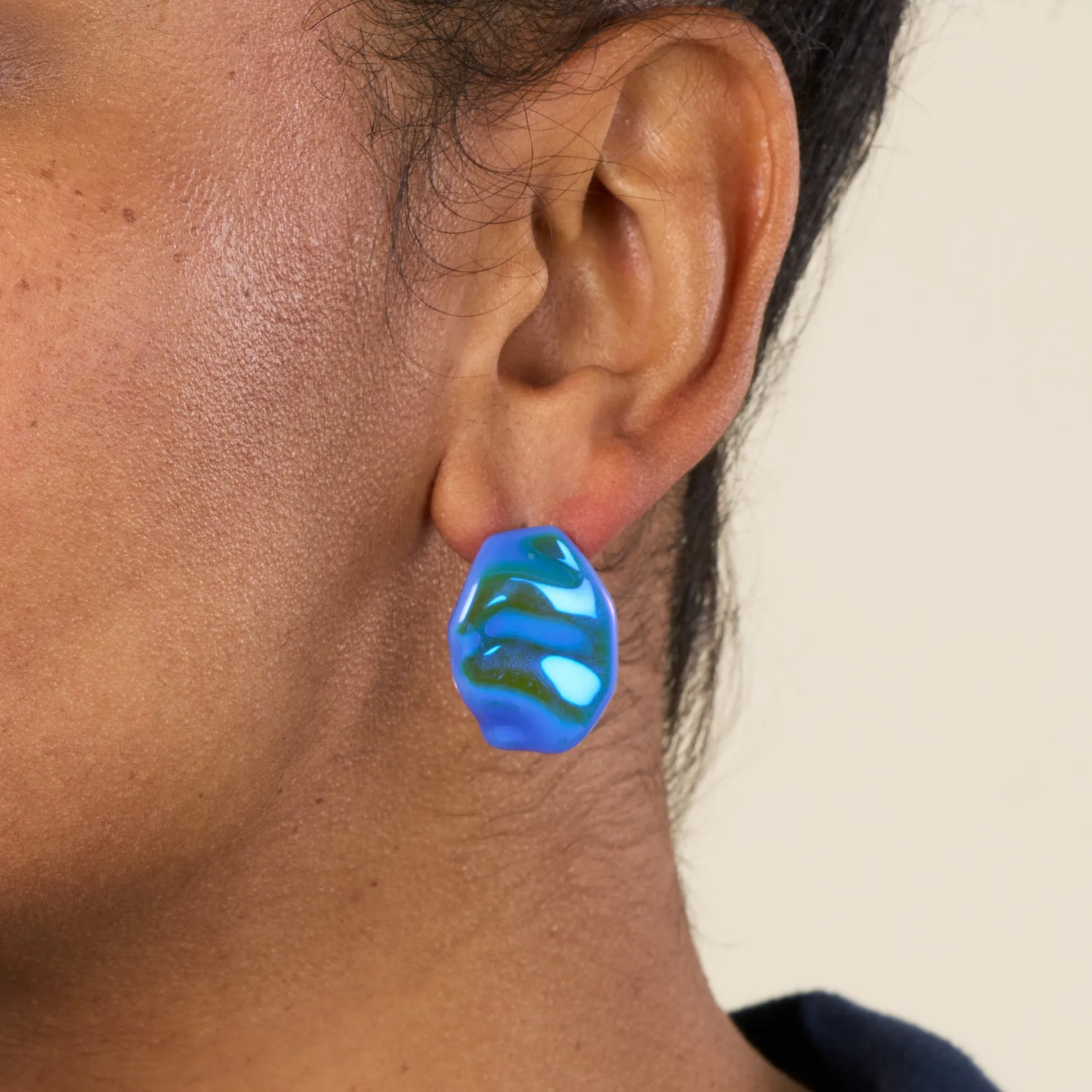 Julie Thévenot Enigma Glass Earrings