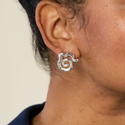 Julie Thévenot Eterna Sterling Silver-Plated Earrings