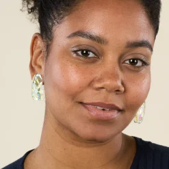 Julie Thévenot Ostra Glass Earrings