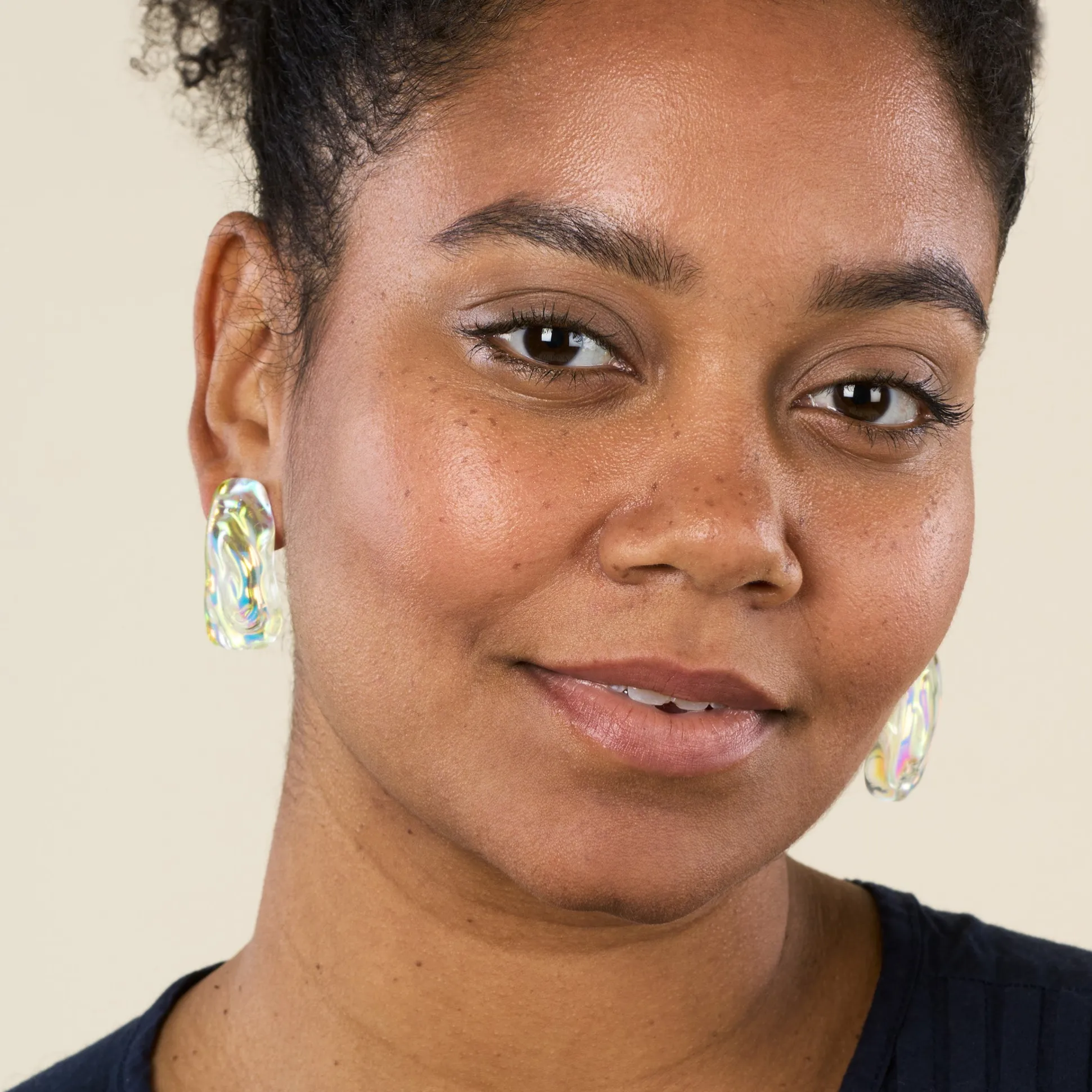 Julie Thévenot Ostra Glass Earrings