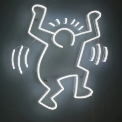 Keith Haring Dancing Figure Neon Sign